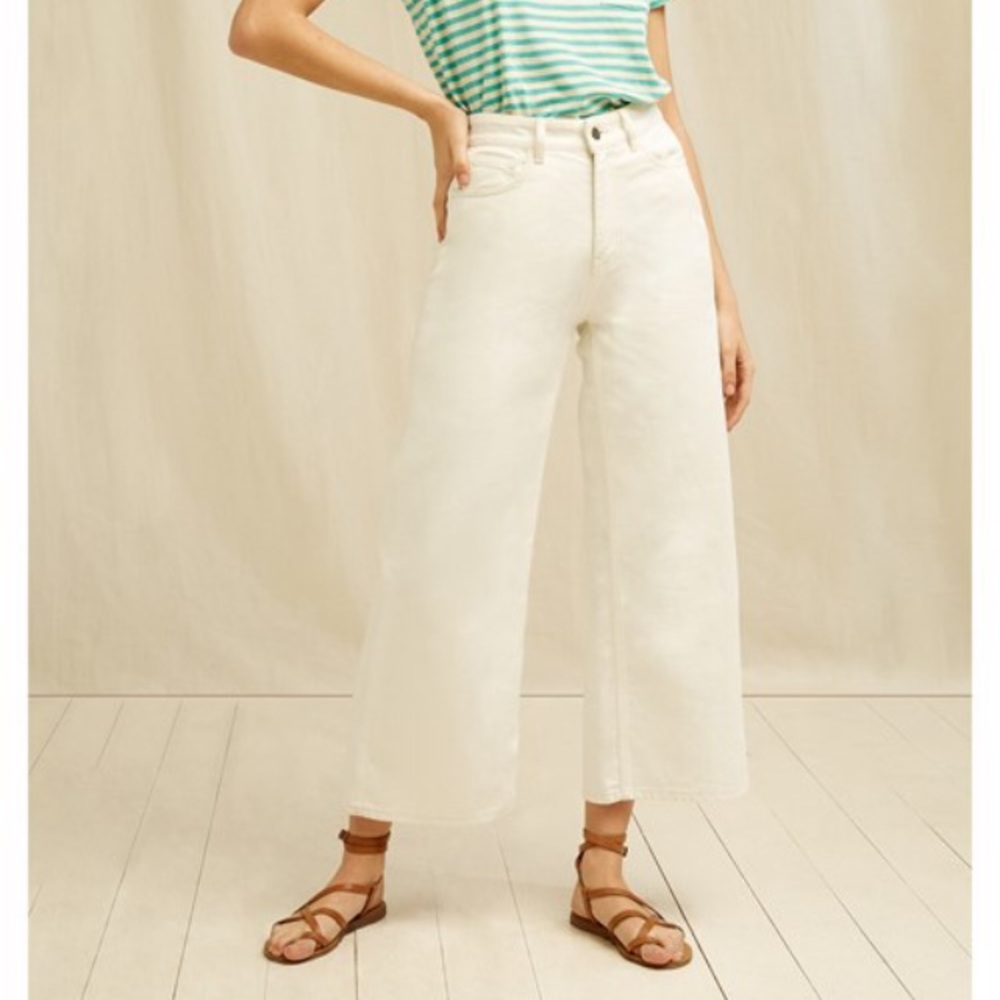 NWT People Tree Wide Leg Jeans
